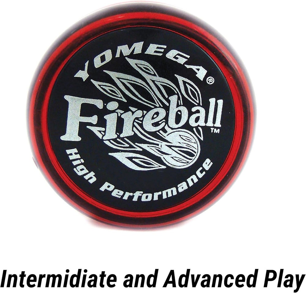 Responsive Fireball YoYo with Extra Strings - Ideal for Pro-Level Performances
