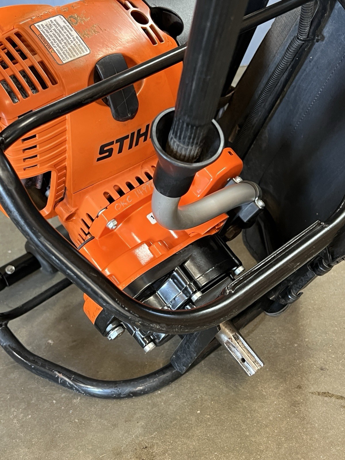 STIHL BT130 Gas Auger Post Hole Digger Earth Drill / 36cc Hardly Used Unit 👍💎