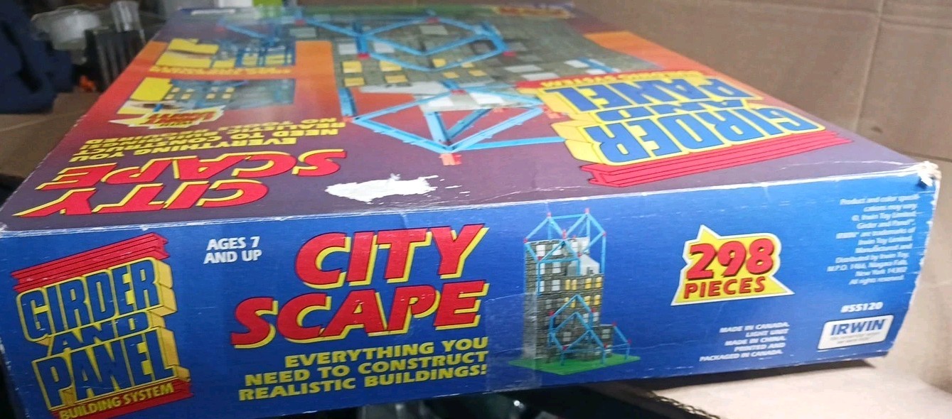 298 Irwin Girder & Panel Building System City Scape With Lights- Open Box 55120