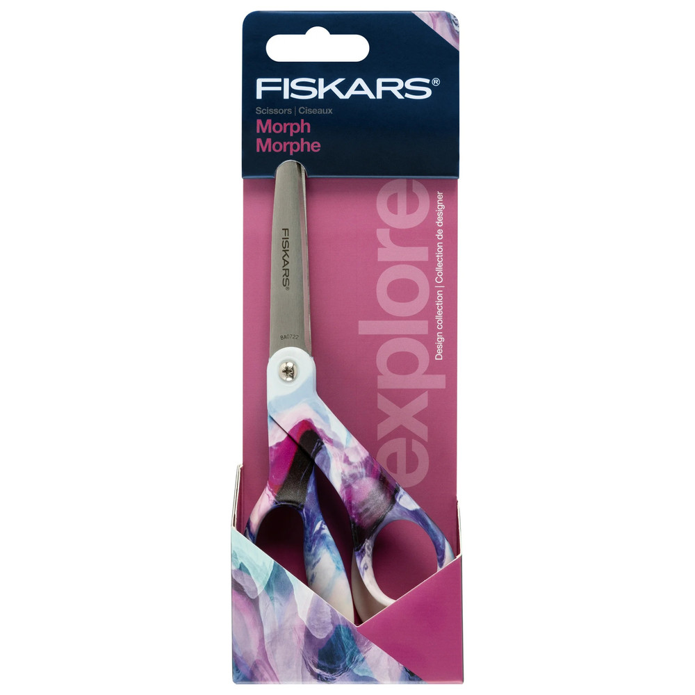 Fiskars Explore Collection Pattern Scissors: 8 inch / 1-pack (Morph)