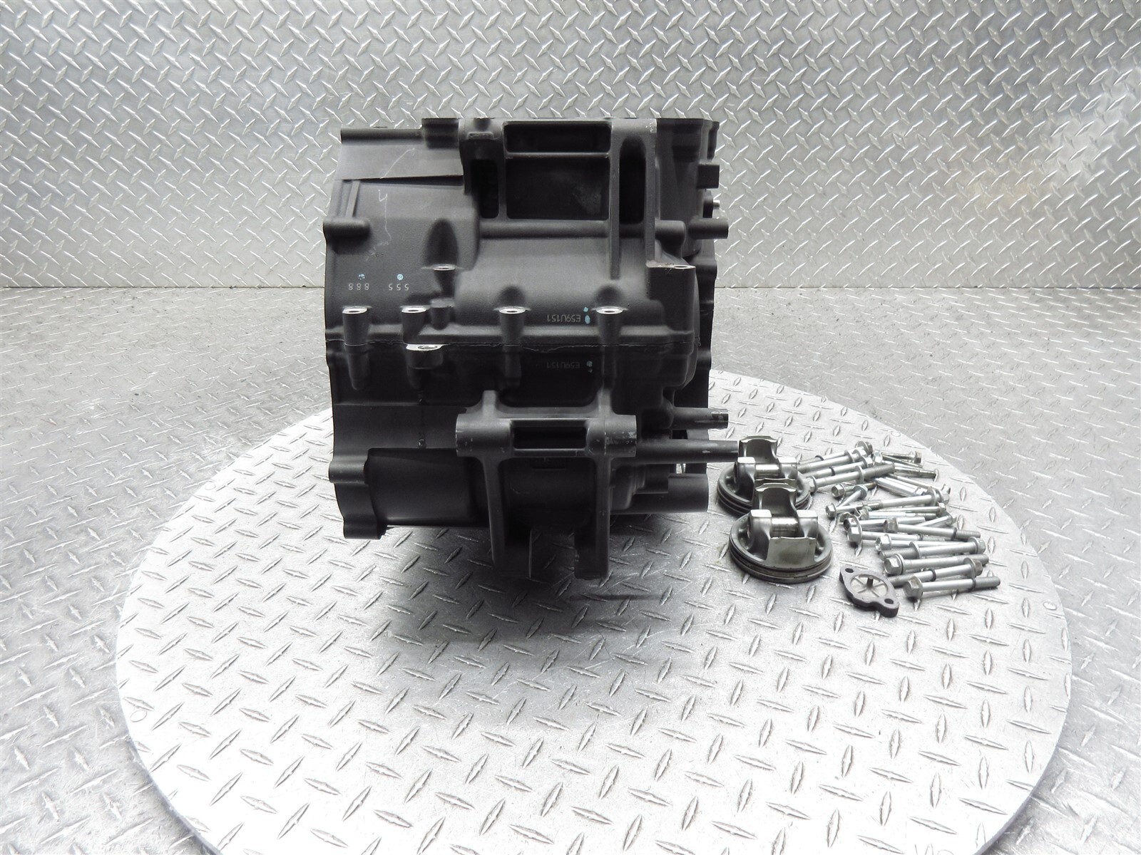 2016 15-17 Yamaha FZ07 FZ7 Crankcase Crank Case Engine Motor Block Piston Lot