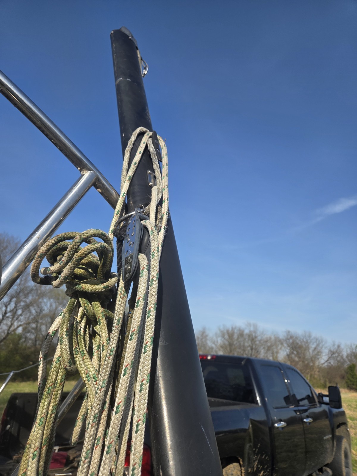 Mast and Boom off a S2 Sailboat