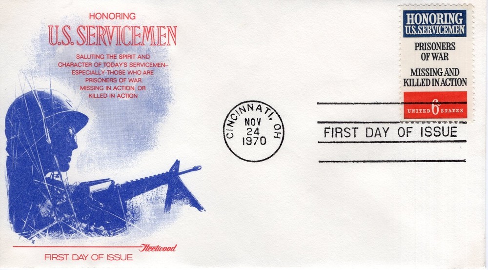 HONORING U.S. SERVICEMEN - 1970 - FW66
