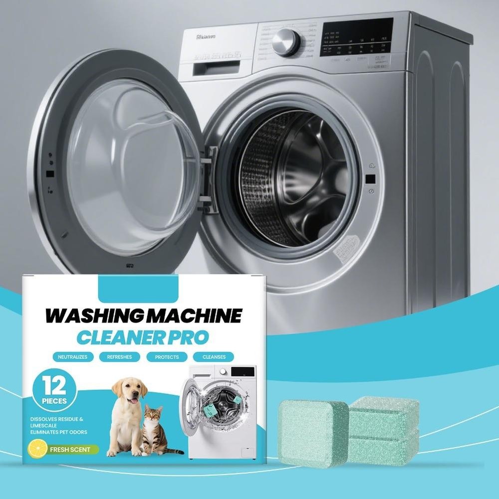Washing Machine Cleaner Pro Deep Cleaning Tablets Efficient SOG