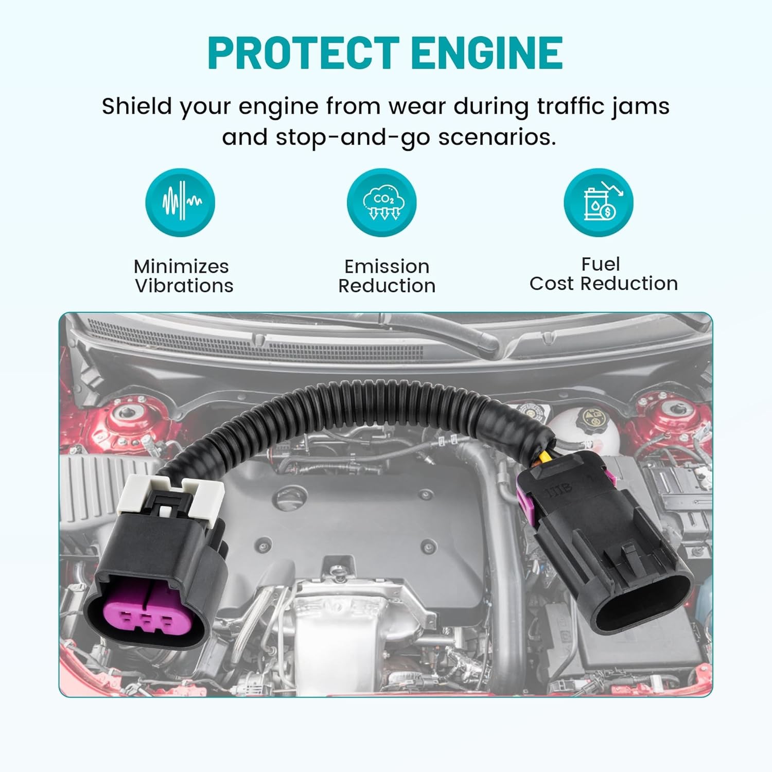 Auto Start Stop Harness Disable/Delete/Eliminator For Chevy Equinox Malibu Cruze