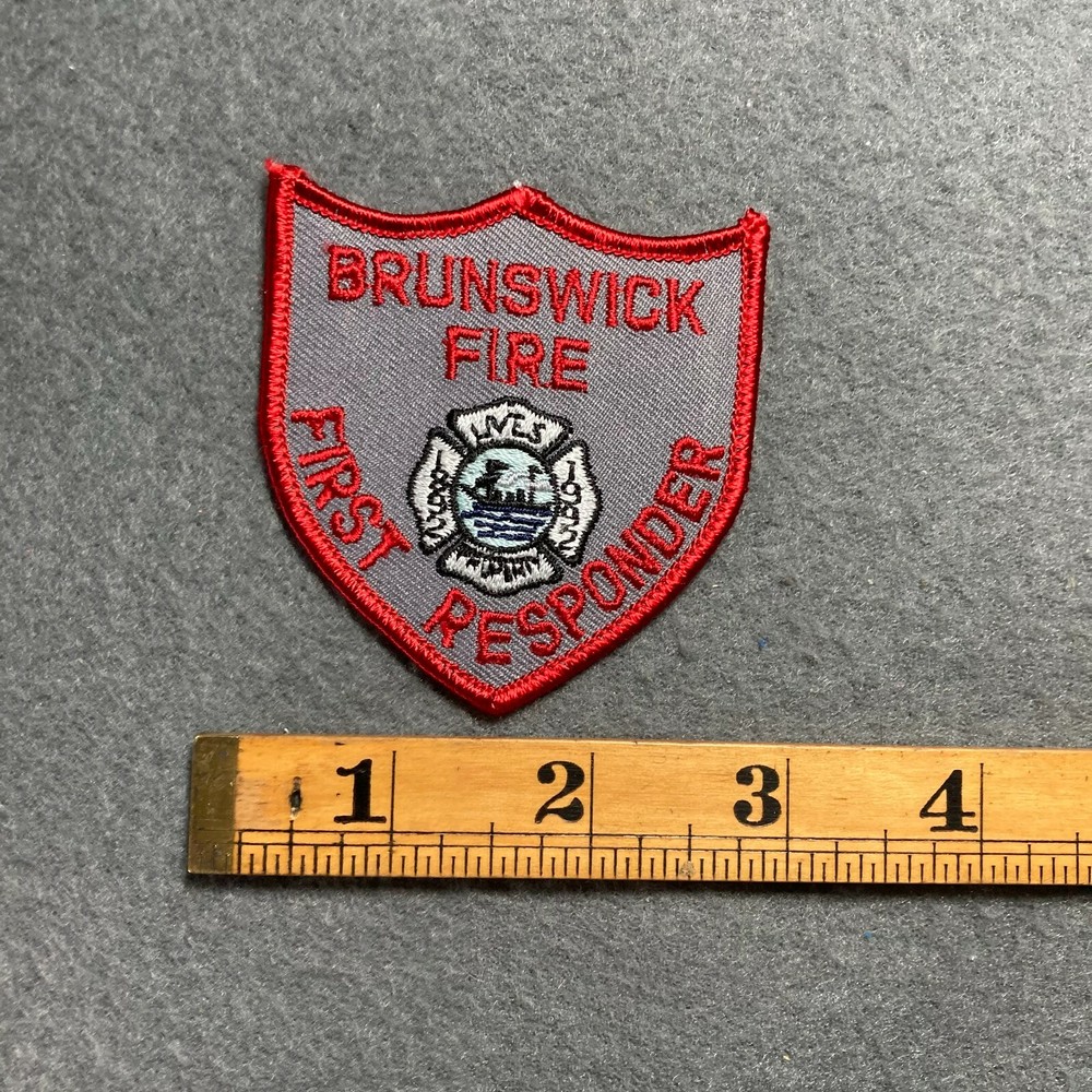 Brunswick Fire First Responder Patch G3