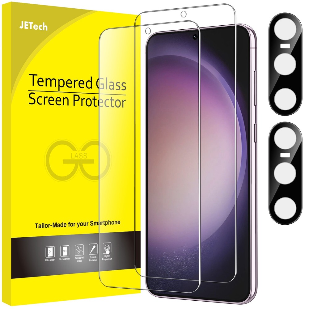Screen Protector for Samsung Galaxy S23 Plus 5G with Camera Lens Protector