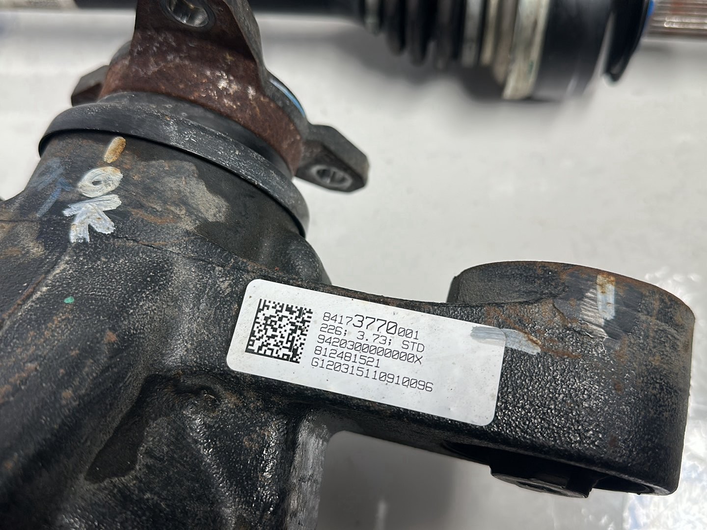 2017-2024 Chevrolet Camaro ZL1 Rear Axles and Differential Assembly LT4