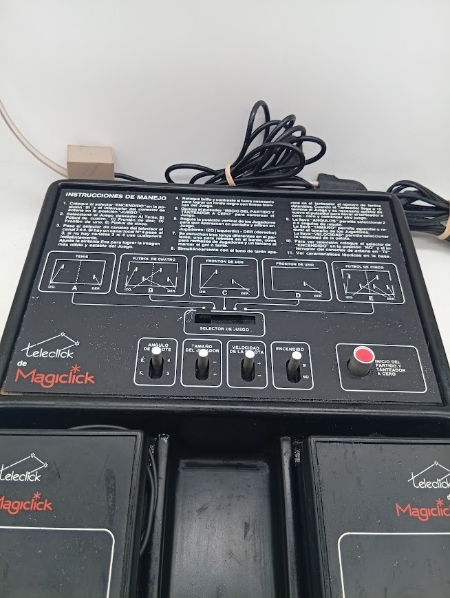 Magiclick Teleclick Argentina Pong Console Tested Working Read
