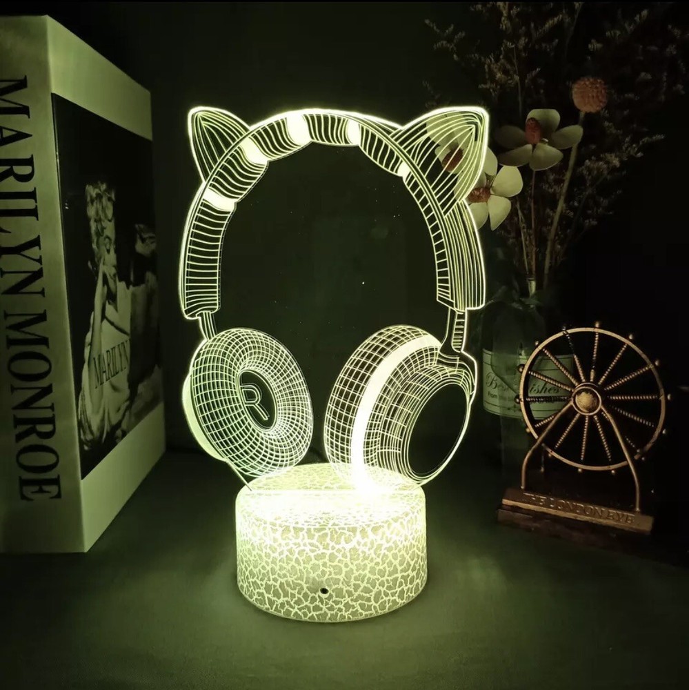 3D Illusion Gaming Night Lamps￼