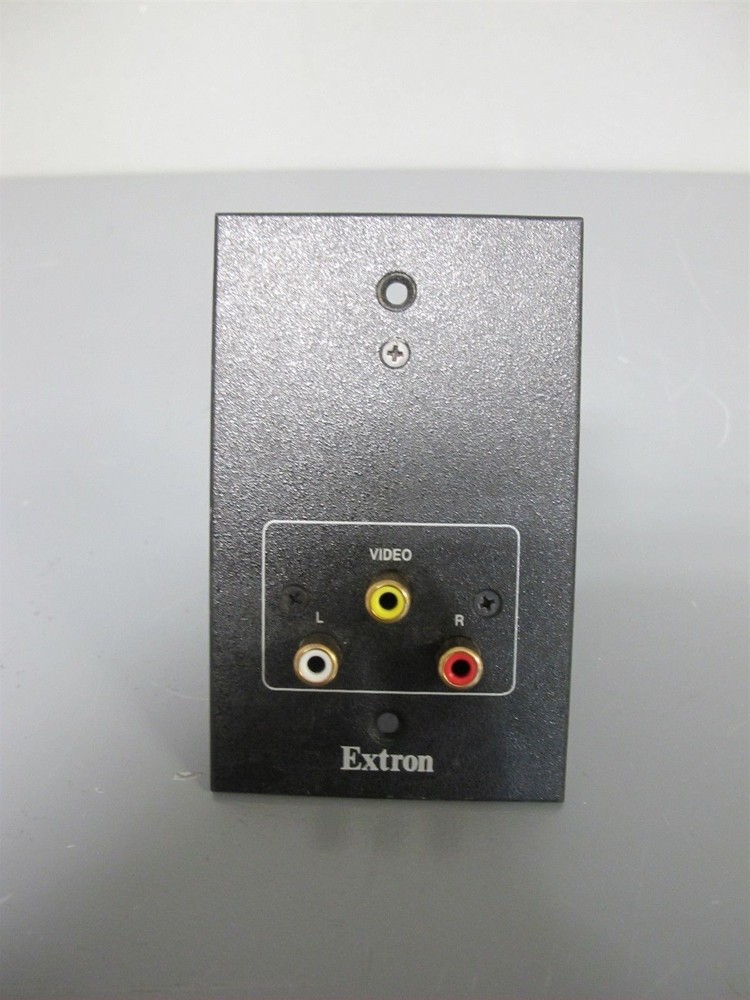 Extron WP 120 Black Wall Module Plate