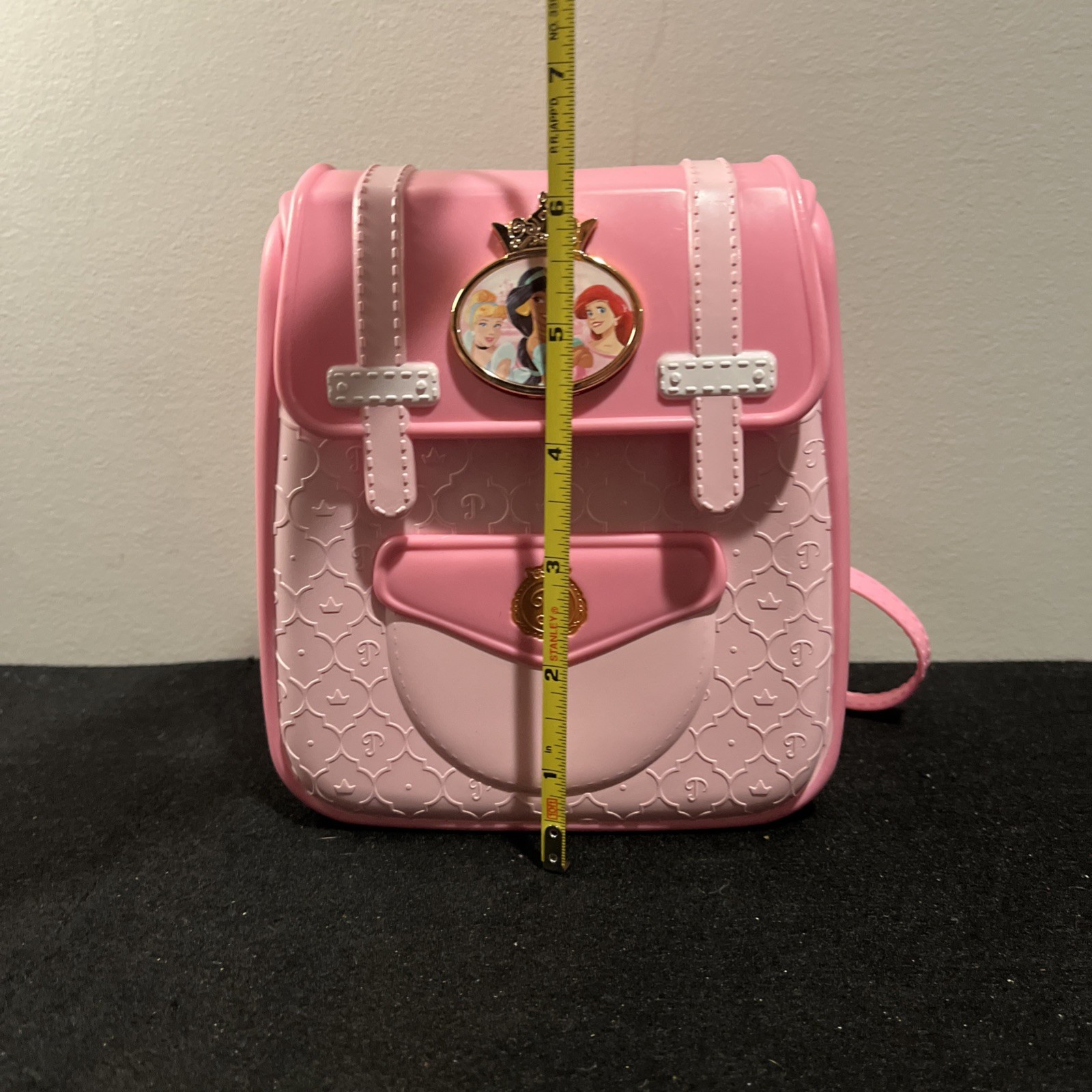 Disney Princess Backpack & Play Phone With Mirror + Wallet Pink Plastic