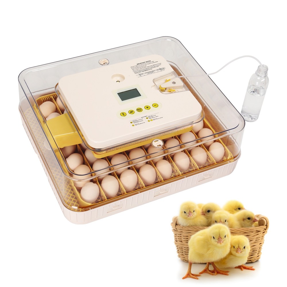 56 Digital Egg Incubator Chicken Hatcher Automatic Turning Temperature Control