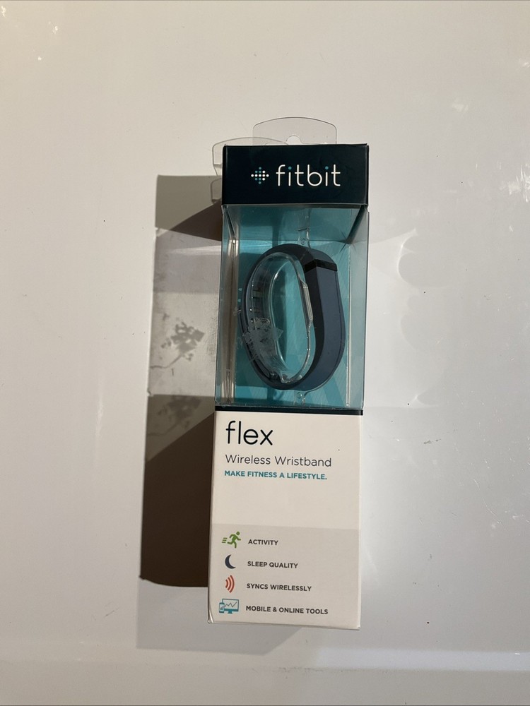 Fitbit Flex Wireless Activity Tracker - Blue (FB401BU) Includes Original Box