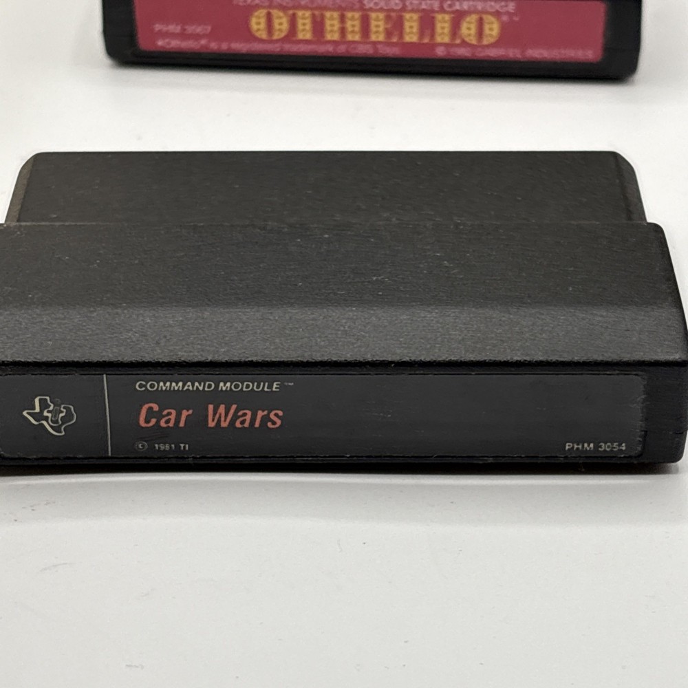 Texas Instruments Computer 99/4A, Untested, W/ Power Adapter & Car Wars, Othello