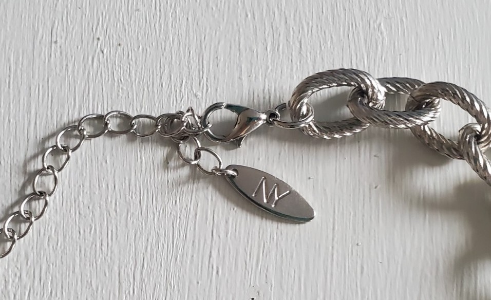 NY Signed Long Chain Necklace