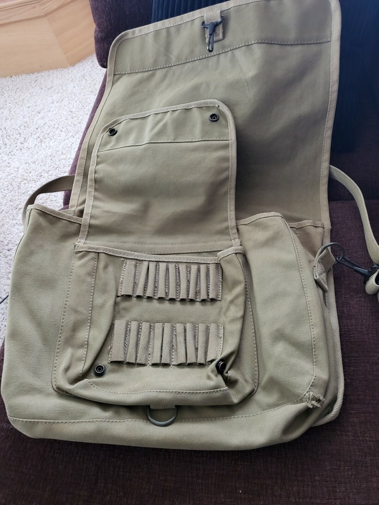 Army Messenger Fluer Bag With Strap