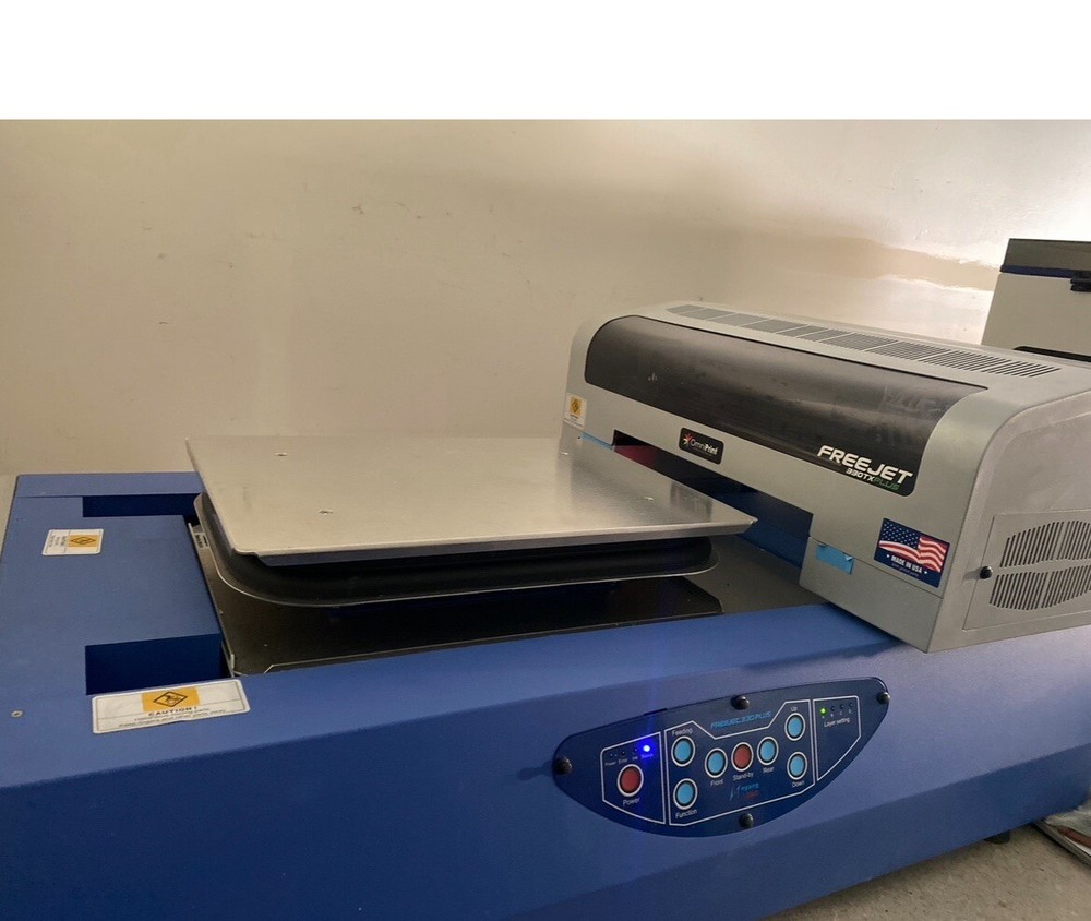 OMNIPrint Freejet 330TX Plus DTG and Printer with Pretreatment Machine