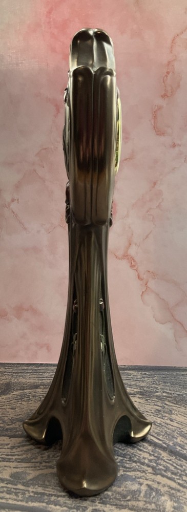 Veronese Design Bronze Clock(tested/works) EUC