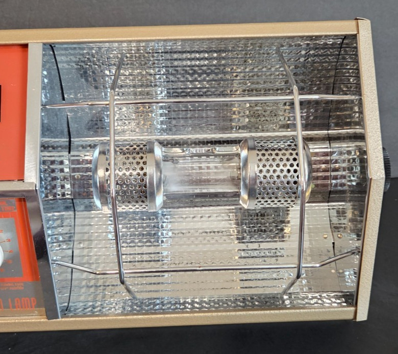 Vintage Sperti Sun Heat Lamp Table Model P-164 - Works!