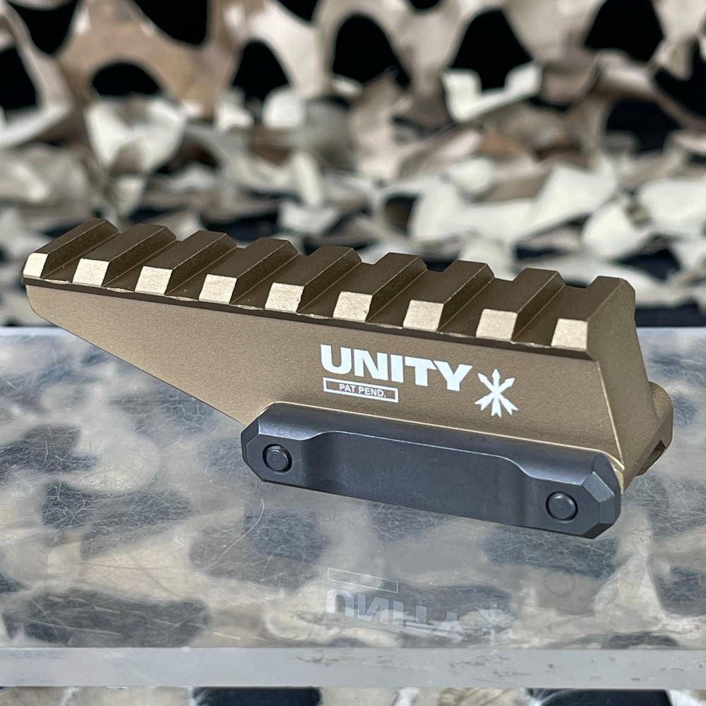 NEW PTS Unity Tactical FAST Absolute Optic Riser - FDE