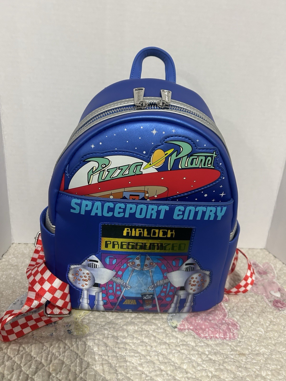 *NEW* Toy Story Pizza Planet Space Entry Mini Backpack Loungefly