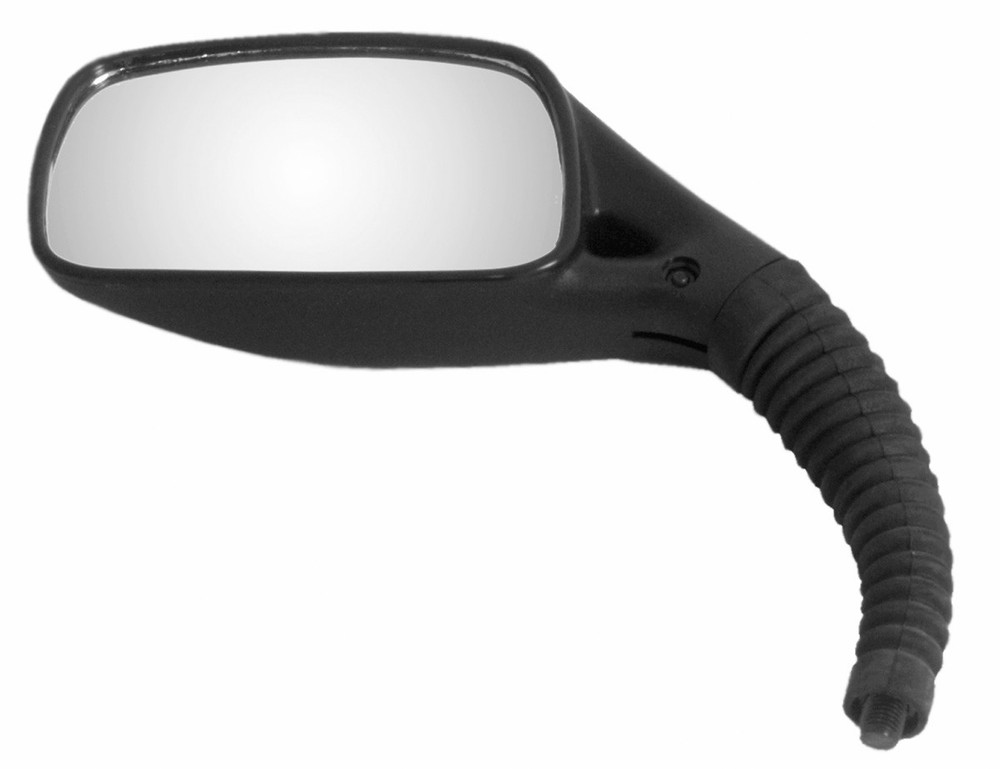 Mark II Mirror - Color: Black - Style: Left