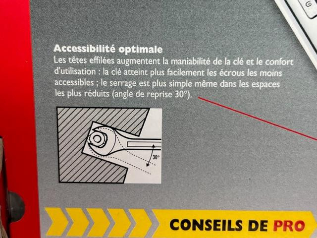 NEW Facom 7pc Double Open End Wrench Set 6/7,8/9,10/11,12/13,14/15,16/17,18/19mm