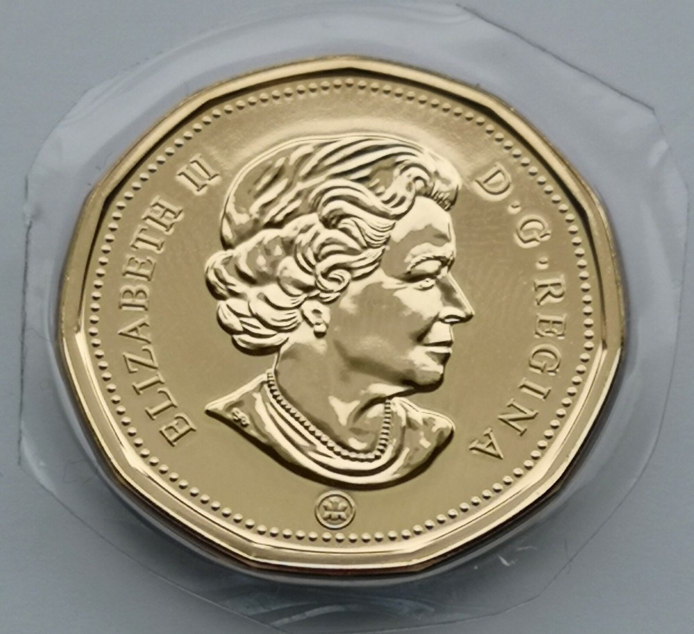 *** CANADA LOONIE 2010 *** SEALED COIN *** TYPE 2 ***