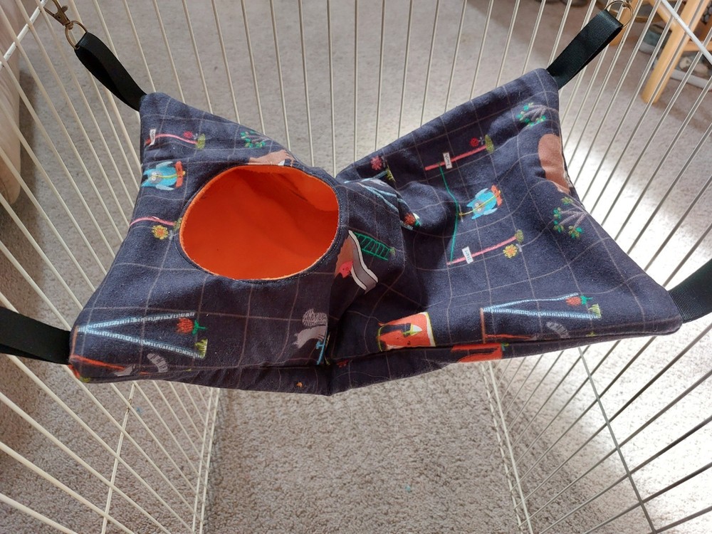 Ferret Hidey-Hole Hammock - Playground Forest Animals