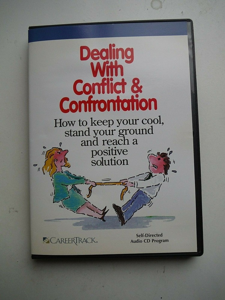4-CD Audiobook Program: DEALING WITH CONFLICT & CONFRONTATION (2005) careertrack