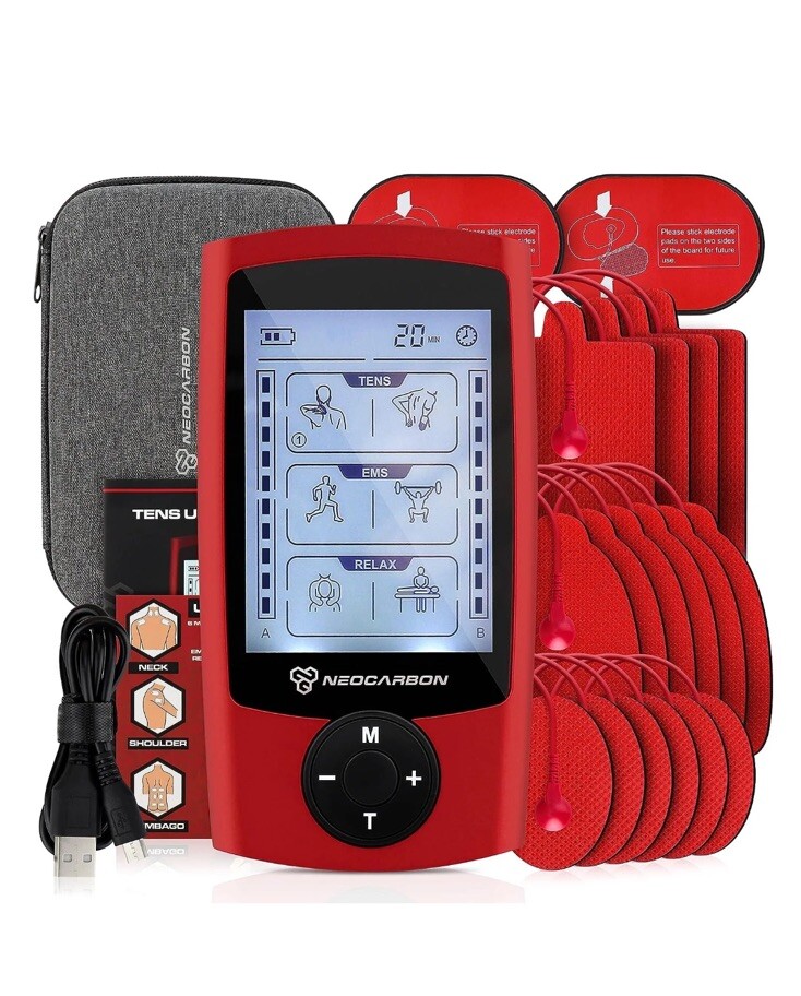 Unit Muscle Stimulator, Electronic PMS Pulse Massager Machine for Shock Physical