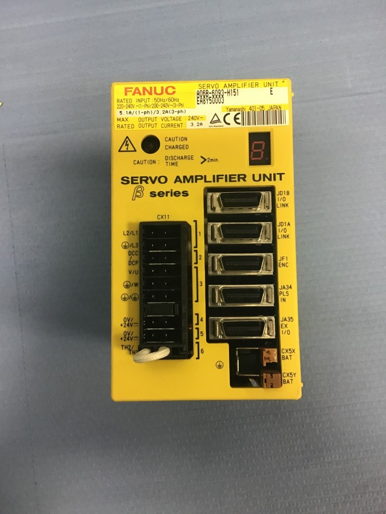 Fanuc Servo Amplifier Unit B Series A06B-6093-H151 E