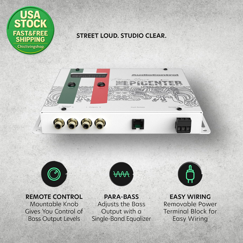 EPICENTER Mexico Edition Digital Bass Restoration Processor With