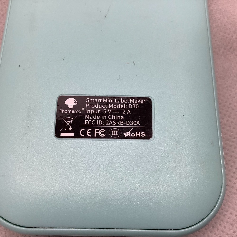 Phomemo D30 Smart Mini Label Maker Machine, Portable Bluetooth