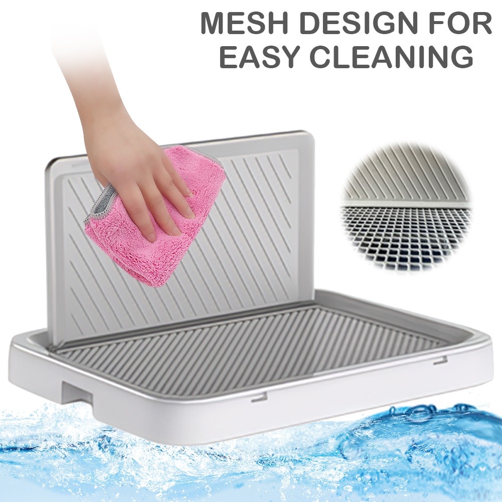 XL Large Pet Litter Tray Puppy Dog P otty Toilet Loo Pee Litter Tray With Sides