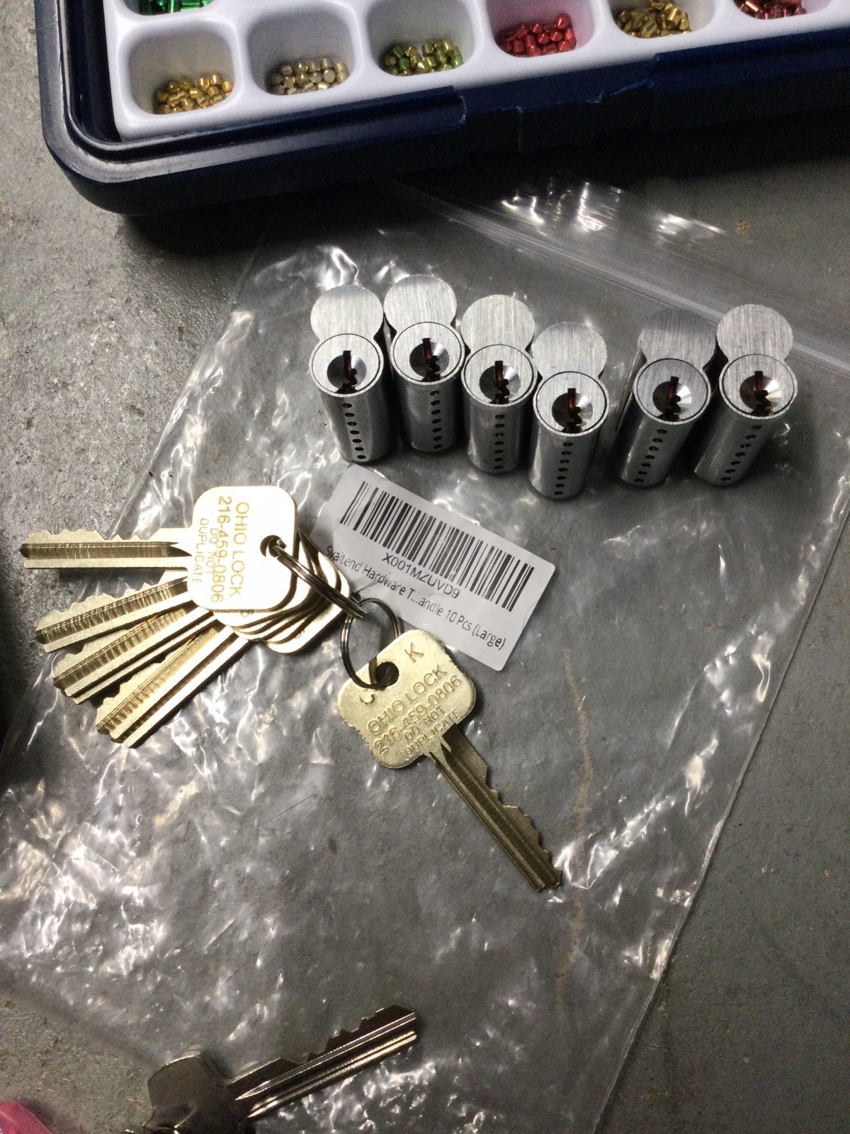 Locksmith’s SFIC Complete Setup Tool Lot.