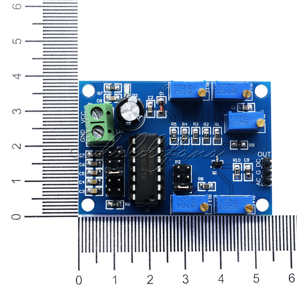 Low/Medium ICL8038 Frequency Signal Source Square Sine Wave Signal Generator