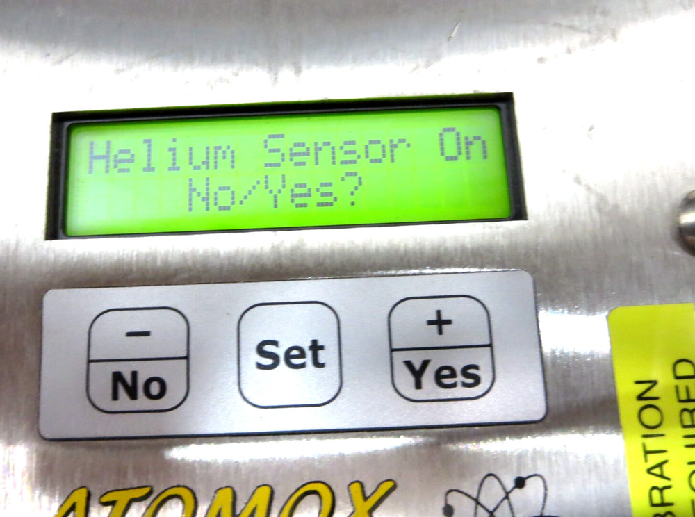 Atomox Heliox Analyzer W/Power Supply Powers On See Pics Open Frame Used