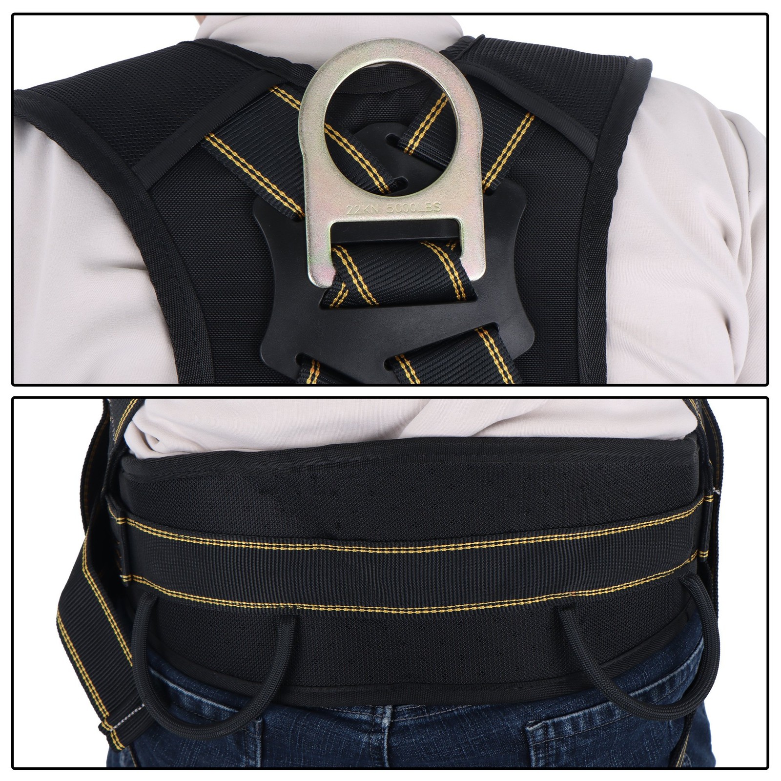 Safety Harness 5 points (S – XL) Full Body Harness Suspension Trauma Straps