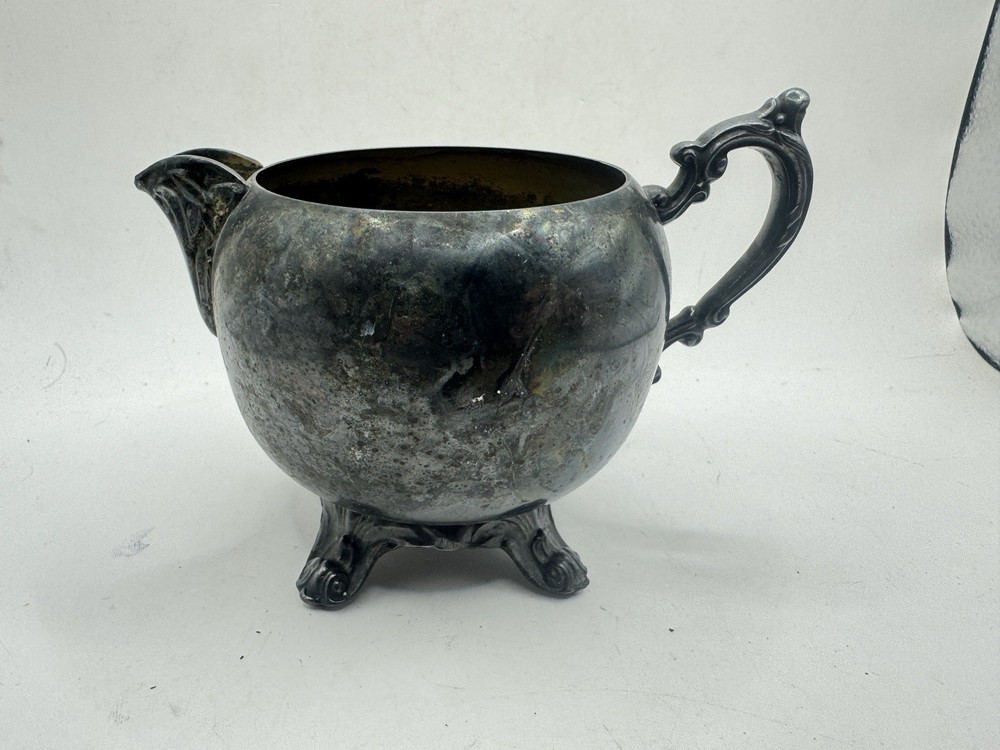 Vintage FB Rogers Silver Plated Creamer Jar
