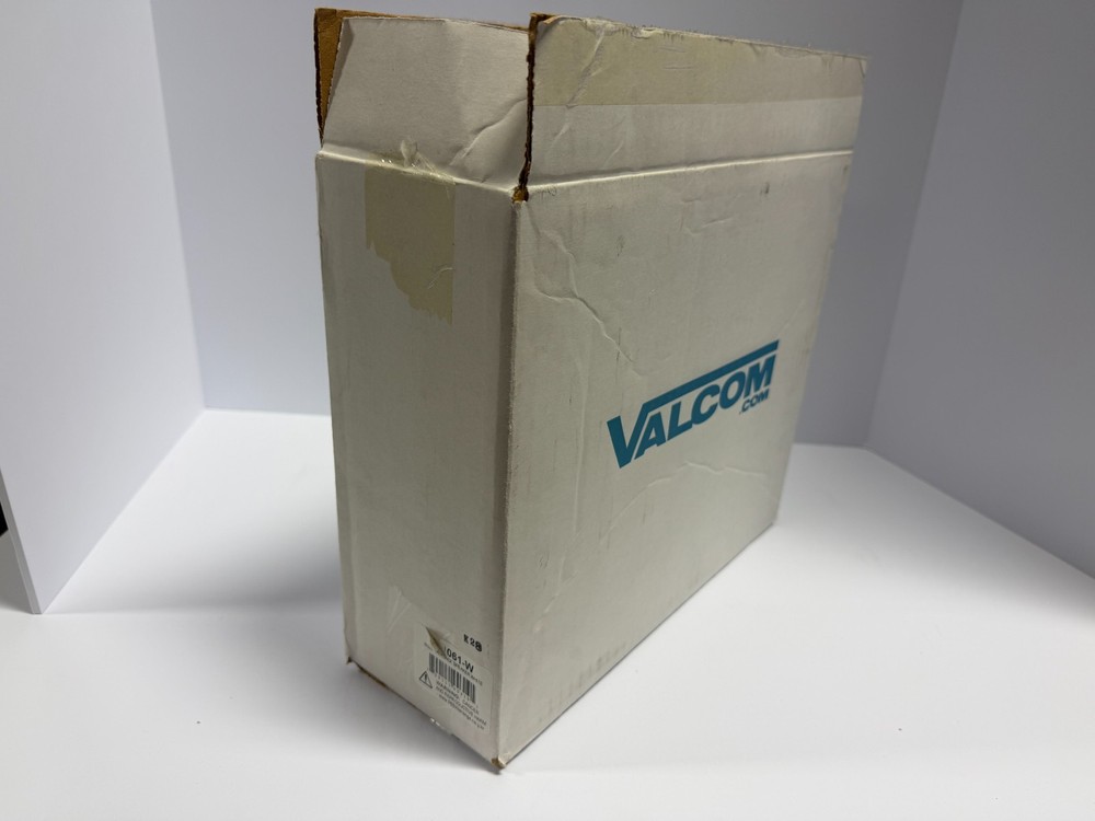 Valcom V-1061-W Talkback Wall Speaker - White - NEW