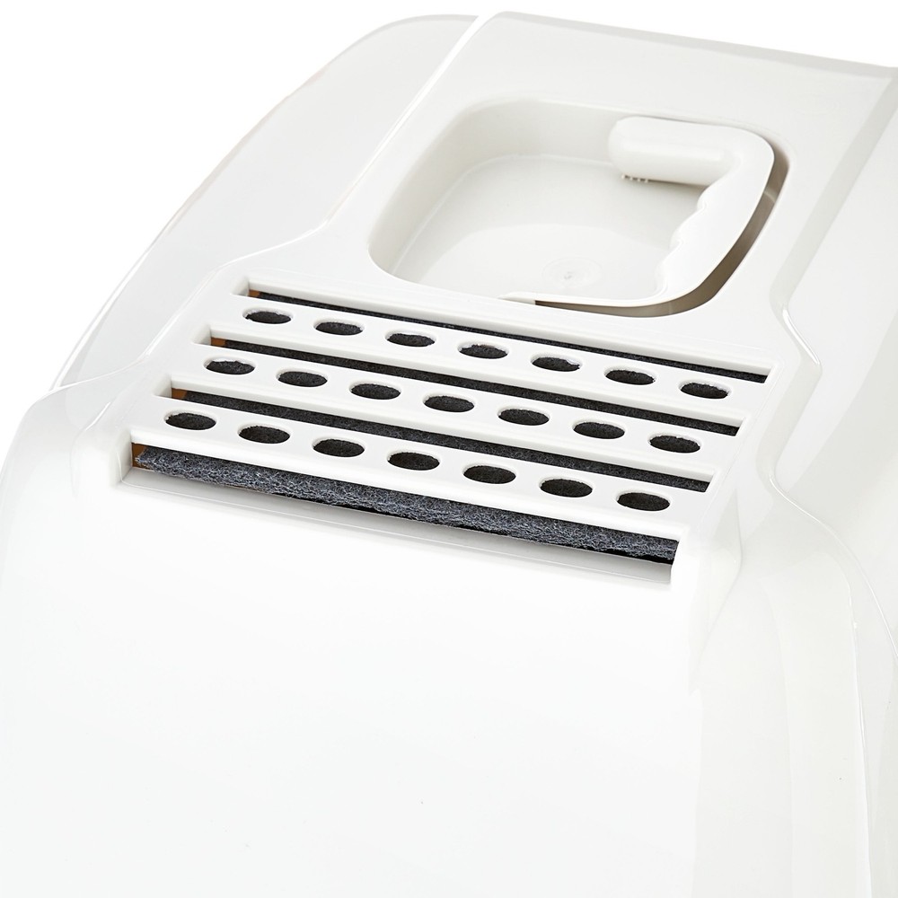 Extra Large Hooded Sifting Cat Litter Box