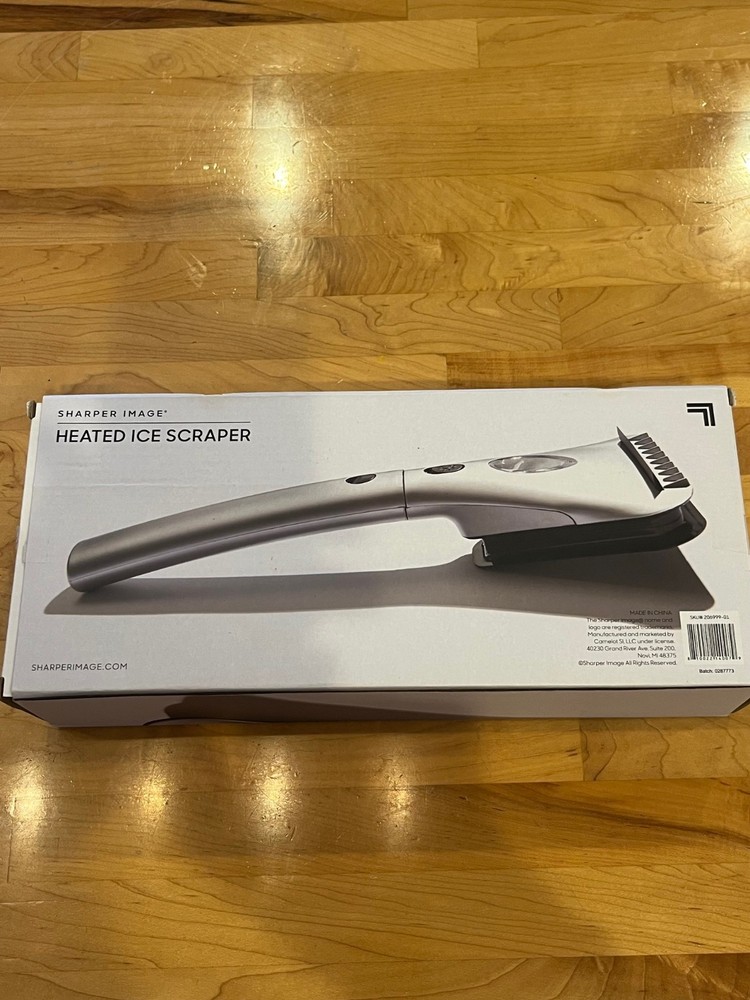 Sharper Image Heated Ice Scraper, BRAND NEW