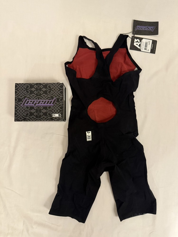 A3 Performance Legend Female Powerback RACING TechSuit | Black Size: 28