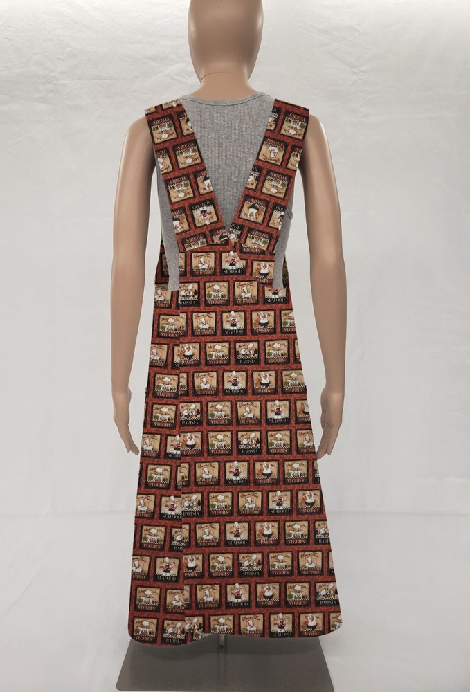 Fat Chefs Cross Back Apron (2 Patterns Available)
