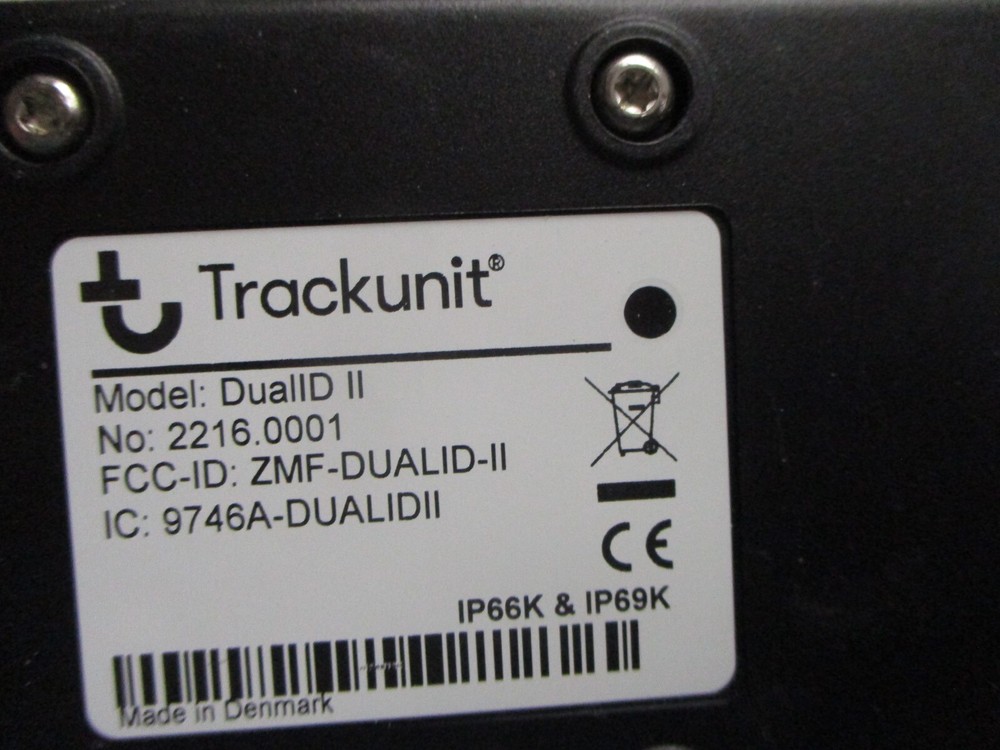 Trackunit Accessory DuallD ll 9832 010030