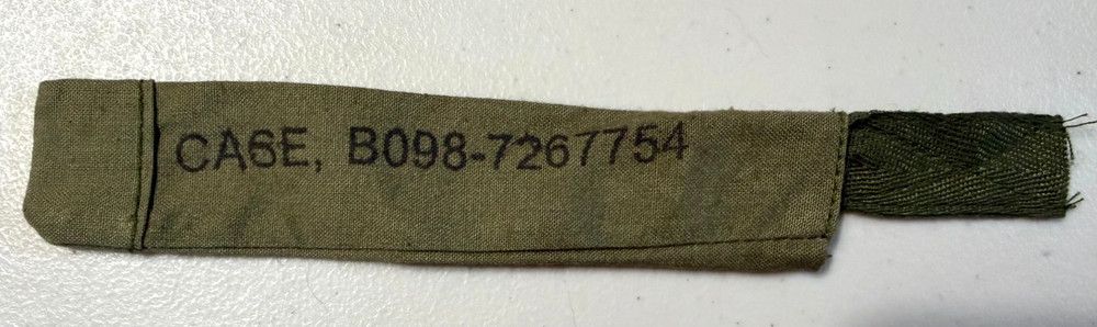 M1 GARAND GREASE POT , BRUSH, PULL-THRU and case USGI WWII