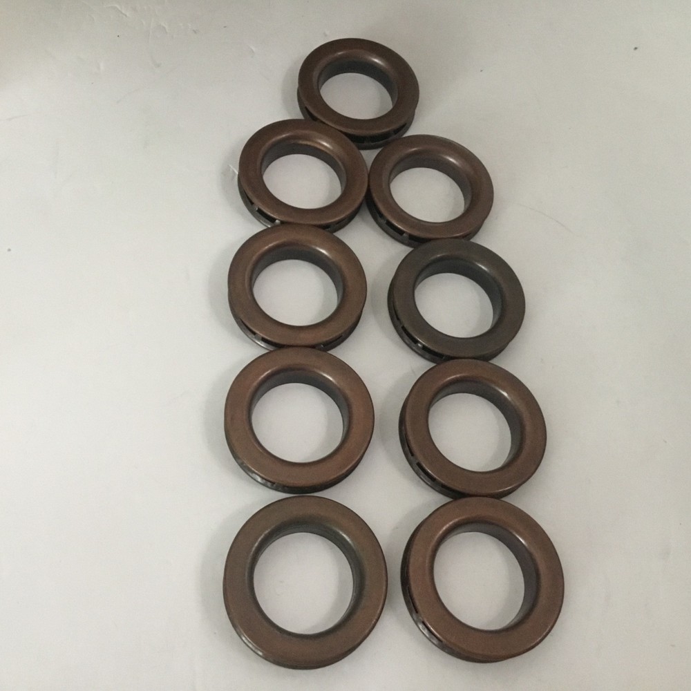 Grommets Antique Copper  #10 . 9sets