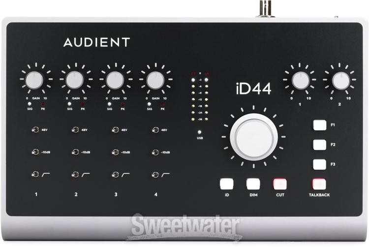 Audient iD44 MKII 20 x 24 USB Audio Interface
